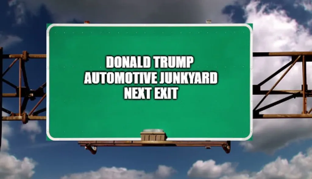 Towns Vie For Best Derelict Tribute To Trump