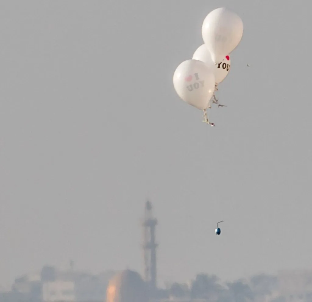 IDF Shooting Airborne Children’s Toys In, Around Gaza