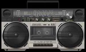 boom box