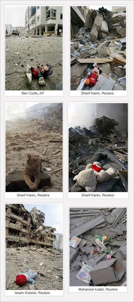 Fire Guts Hezbollah Warehouse Of Dolls For Use In Photos Of Bombed-Out Ruins