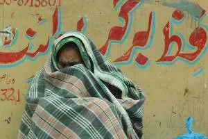 refugee woman