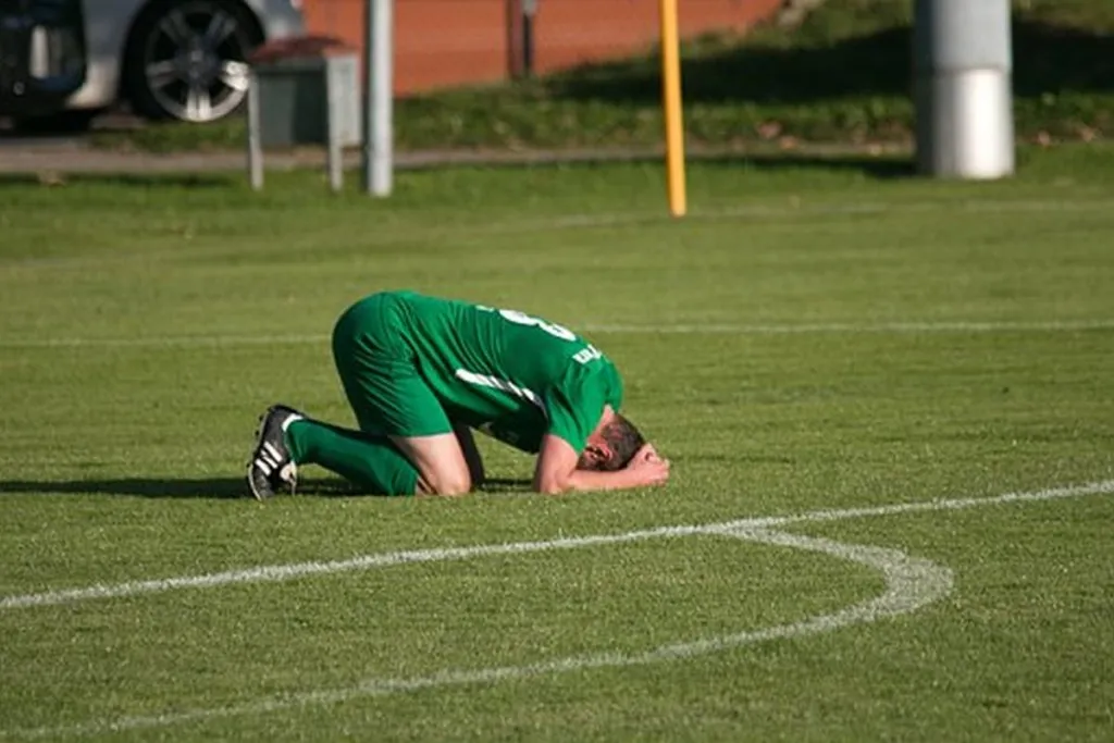 Man Invests Identity, Sense Of Worth In Group Trying To Get Ball Into Net