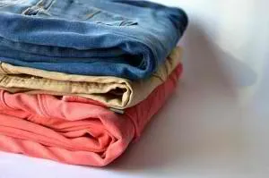 pile of jeans