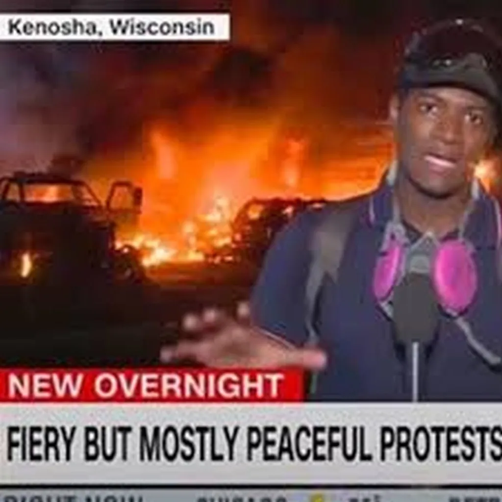 US Media Wonders Why No Arson, Looting At ‘Mostly-Peaceful’ Anti-Bibi Protests