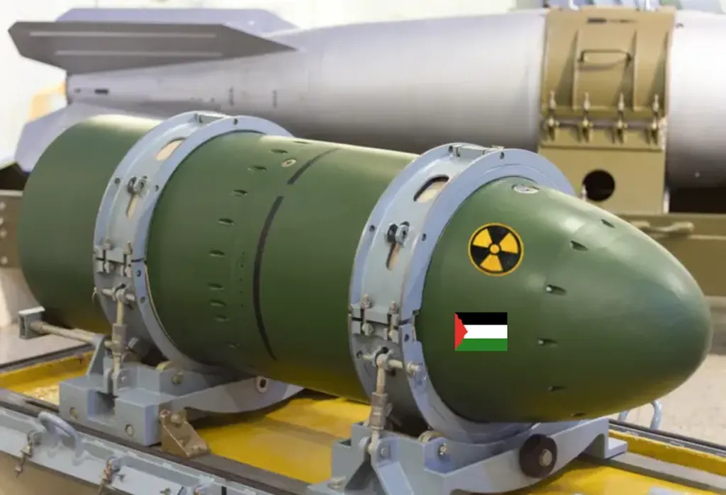Hamas Mulling Fake Nuke Next To “Tank” In Next Parade