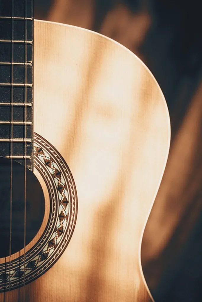 Guitar Sitting Ominously In Corner At Synagogue Teen Leadership Seminar