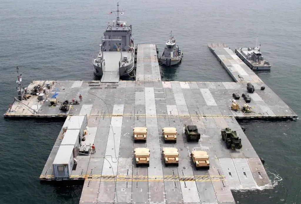 US Floating Harbor For Gaza Relief Diverted To Iran