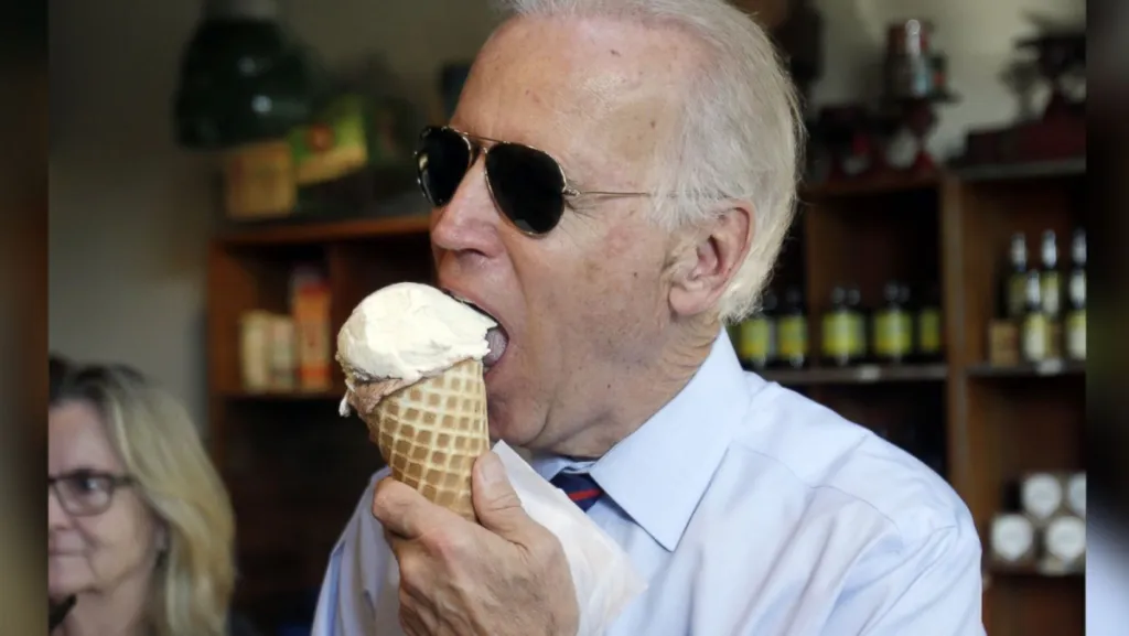 Biden OK With Whatever Israel Does As Long As There’s Ice Cream