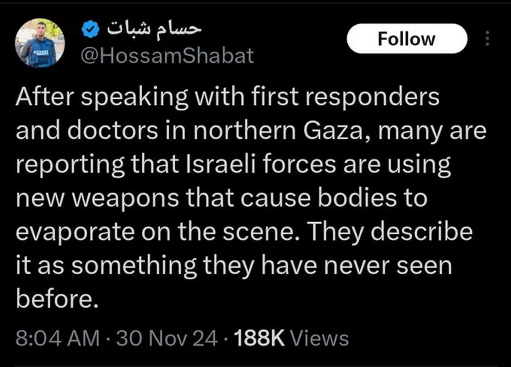 Delusional Gaza Tweet Makes Far-Left Parties Realize Bibi Has Also Been Vaporizing Their Voters