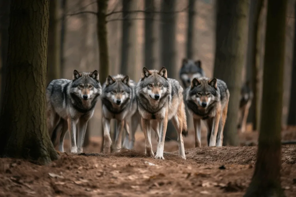 Real Miracle Of Wolves Lying Down With Lambs That Neither Extinct Yet