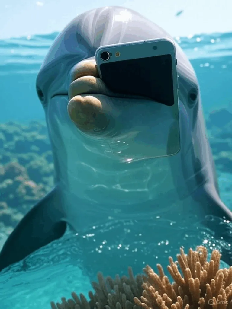 Dolphin That Snagged Greta’s Thrown-Overboard iPhone Disturbed At Content