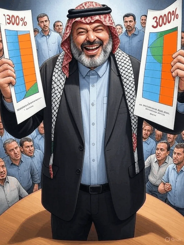 Hamas Statisticians Ready To Claim Arab Parties Won 300% Of Vote In Next Israeli Election