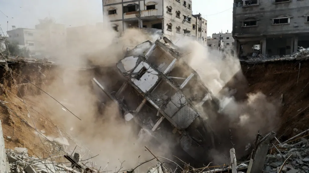 Buildings In Hamas-Ruled Gaza Collapse: More Tunnels Than Solid Ground