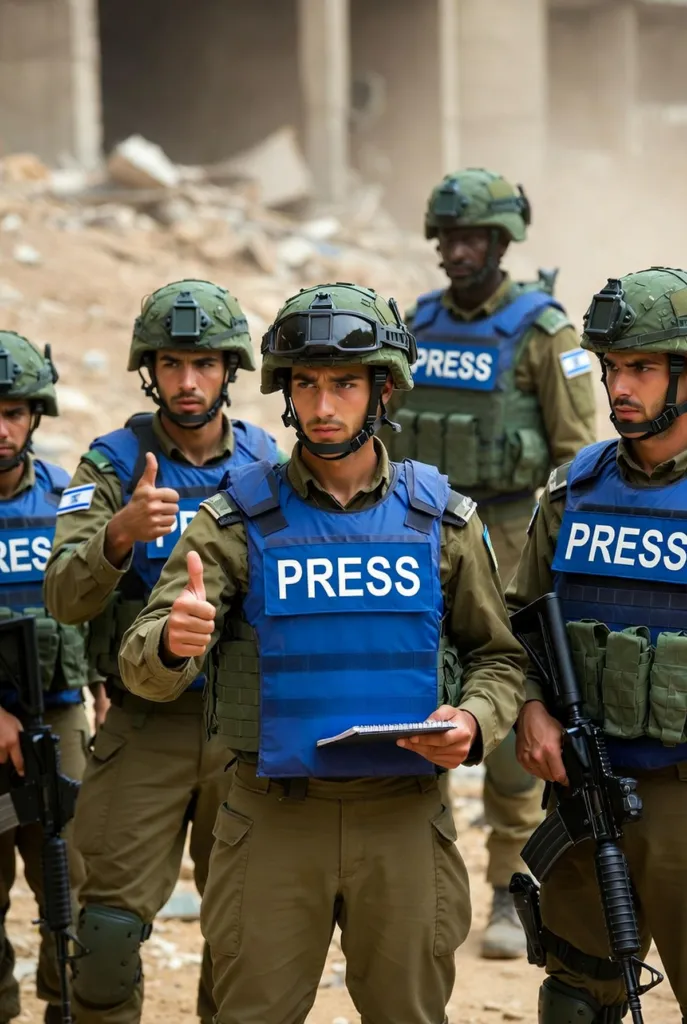 IDF Issues Soldiers “PRESS” Vests After Media Treatment Of Terrorists Wearing Them