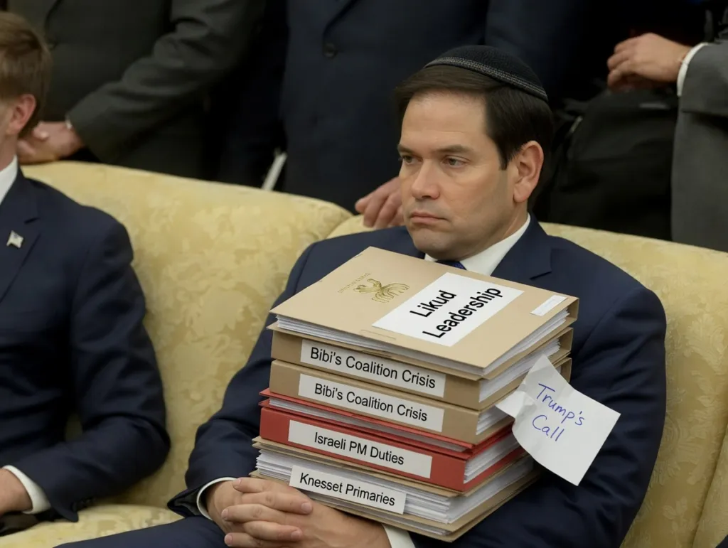 Rubio, Take Over For Bibi – He’s In Trouble, And What’s One More Portfolio To You?
