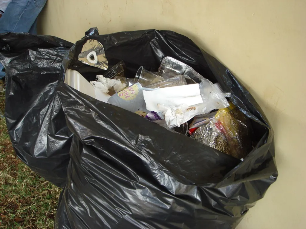 Man Replaces Trash Bag In Support Of Global Zionist Agenda