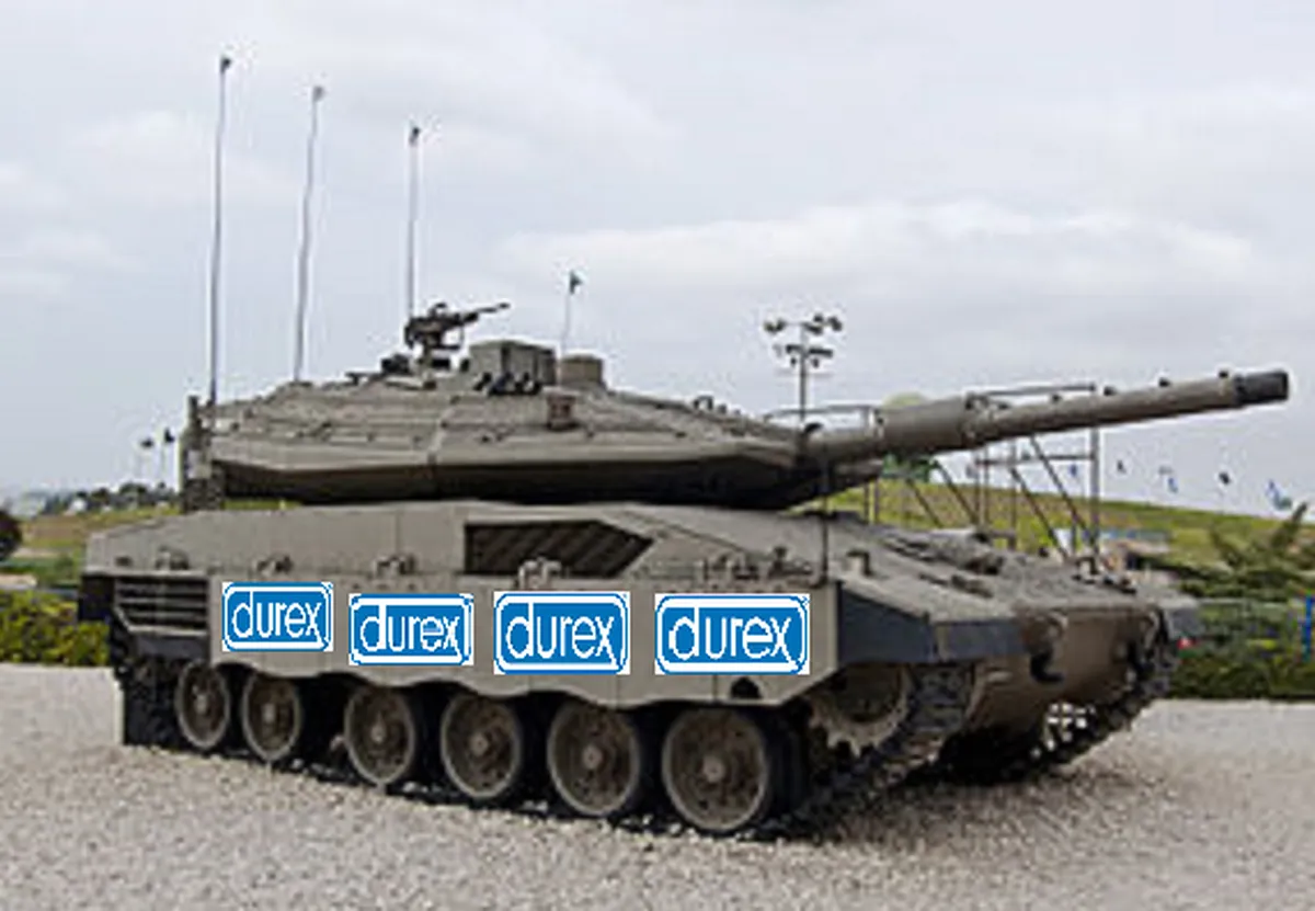Budget Concerns Prompt IDF To Put Ads On Sides Of Tanks