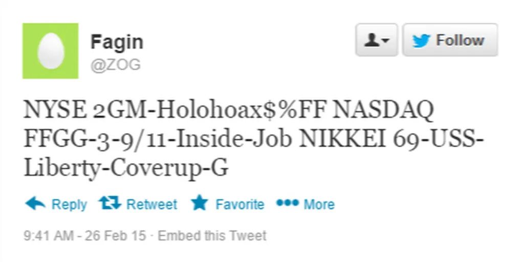 Secret Codes To Control World Economy Accidentally Tweeted