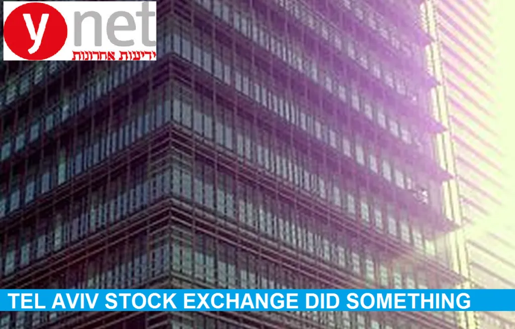 Ynet Reports Fake Stock Exchange Figures; No One Notices