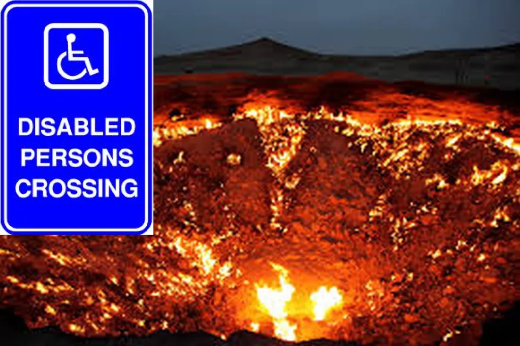 Hell Now Wheelchair Accessible