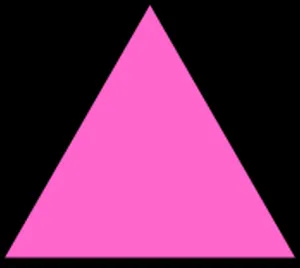 hotpink triangle