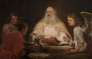 Abraham and the Angels de Gelder