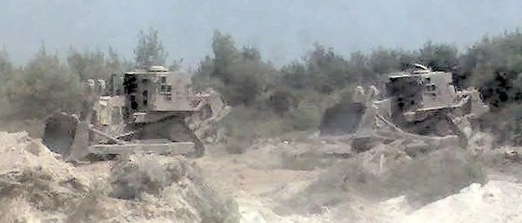 IDF Bulldozer Demolishes ‘Breaking The Silence’ Claims Of War Crimes