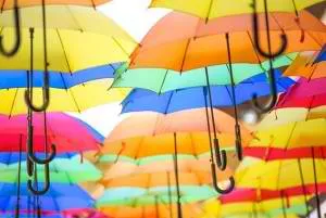 umbrellas